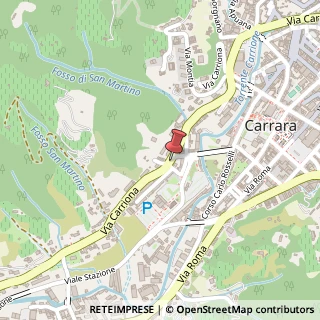 Mappa Via Carriona, 84, 54033 Carrara, Massa-Carrara (Toscana)