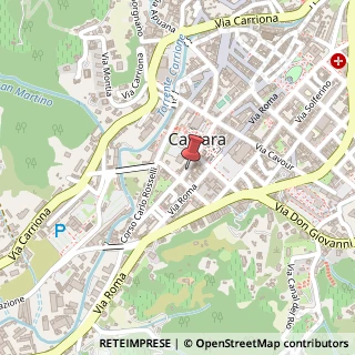 Mappa Via VII Luglio, 30, 54033 Carrara, Massa-Carrara (Toscana)