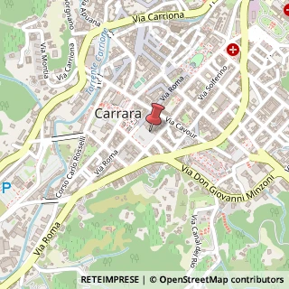 Mappa Piazza Giacomo Matteotti, 24, 54033 Carrara, Massa-Carrara (Toscana)