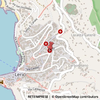 Mappa Via Giacomo Matteotti, 9, 19032 Lerici, La Spezia (Liguria)
