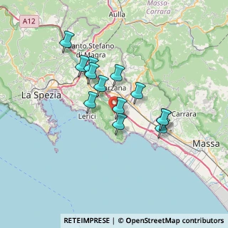 Mappa Via Visola, 19031 Ameglia SP, Italia (5.78769)