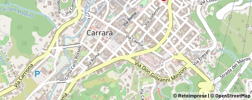 Mappa Carrare