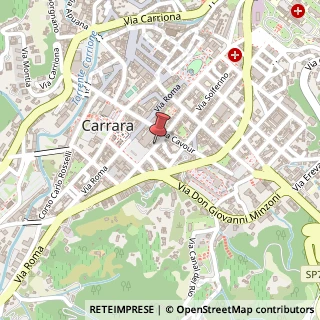 Mappa Via Mazzini, 16d, 02658 Carrara, Massa-Carrara (Toscana)