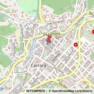 Mappa Piazza Alberica, 2, 54033 Carrara, Massa-Carrara (Toscana)