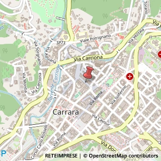 Mappa Via Loris Giorgi, 4D, 54033 Carrara, Massa-Carrara (Toscana)