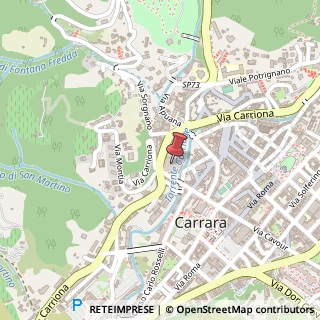 Mappa Via Cavour, 2, 54033 Carrara, Massa-Carrara (Toscana)
