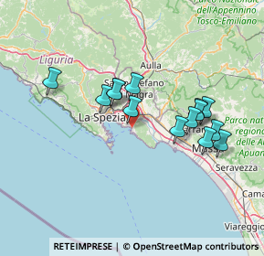 Mappa 19032 Lerici SP, Italia (12.92786)