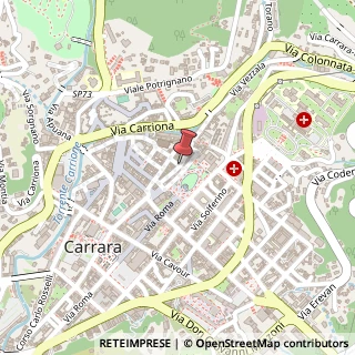 Mappa Via dell' arancio 2, 54033 Carrara, Massa-Carrara (Toscana)