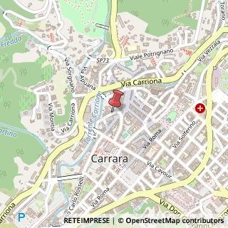 Mappa Via s. piero 3/a, 54033 Carrara, Massa-Carrara (Toscana)