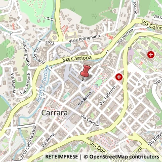 Mappa Via s. maria 13, 54033 Carrara, Massa-Carrara (Toscana)