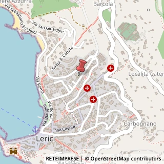 Mappa Via Nino Gerini, 37, 19032 Lerici, La Spezia (Liguria)