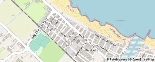 Mappa Rimini