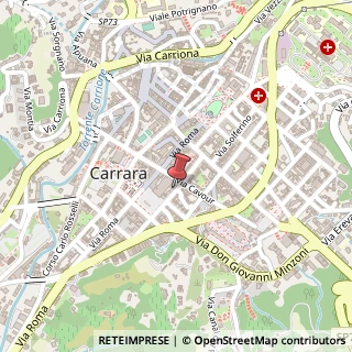 Mappa Via Mazzini, 11, 54033 Carrara, Massa-Carrara (Toscana)