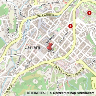 Mappa Via Mazzini, 12, 54033 Carrara, Massa-Carrara (Toscana)