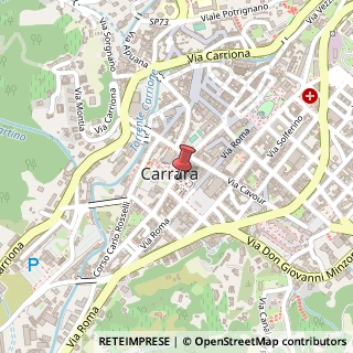 Mappa Piazza 2 Giugno, 11, 54033 Carrara, Massa-Carrara (Toscana)