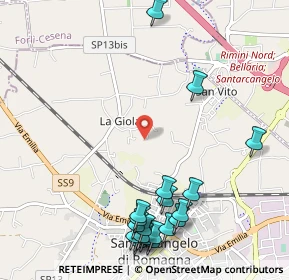 Mappa Via Mariolo, 47822 Santarcangelo di Romagna RN, Italia (1.372)