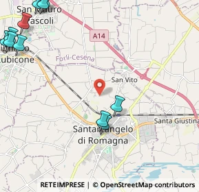Mappa Via Mariolo, 47822 Santarcangelo di Romagna RN, Italia (3.39083)