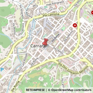 Mappa Via Roma, 13, 54033 Carrara, Massa-Carrara (Toscana)