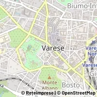 Kaart Varese