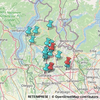 Mappa Via Salvore, 21100 Varese VA, Italia (10.78765)