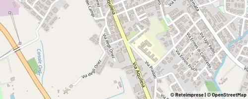 Mappa Cervignano del Friuli