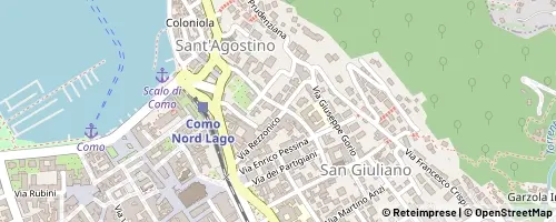 Mappa Como
