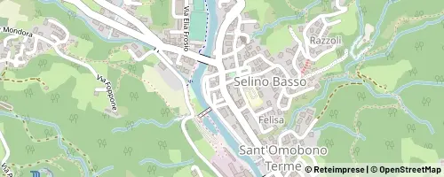 Mappa Sant'Omobono Imagna