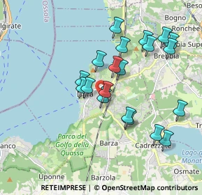 Mappa Via Giuseppe Garibaldi, 21027 Ispra VA, Italia (1.7515)