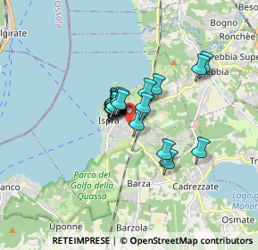 Mappa Via Giuseppe Garibaldi, 21027 Ispra VA, Italia (0.9755)