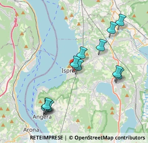 Mappa Via Giuseppe Garibaldi, 21027 Ispra VA, Italia (3.90667)