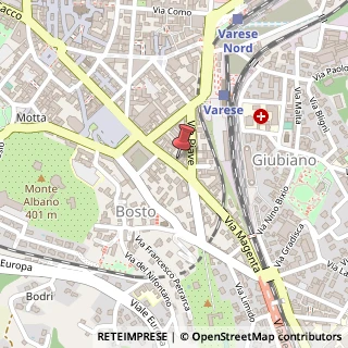 Mappa Via Magenta, 9, 21100 Varese, Varese (Lombardia)