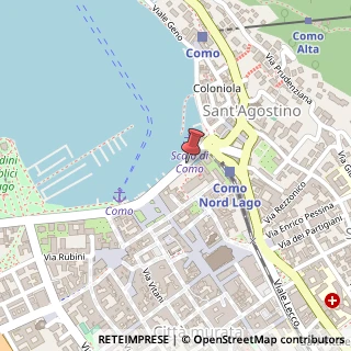 Mappa Lungo Lario Trieste, 16, 22100 Como, Como (Lombardia)