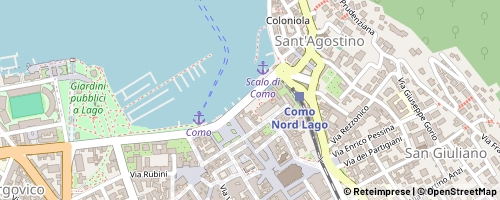 Mappa Como