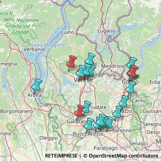 Mappa Via Anfossi Augusto, 21100 Varese VA, Italia (16.8)