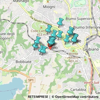 Mappa Via Anfossi Augusto, 21100 Varese VA, Italia (0.5975)