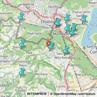 Mappa Via Camillo Benso Conte Di Cavour, 22020 Cavallasca CO, Italia (2.34167)