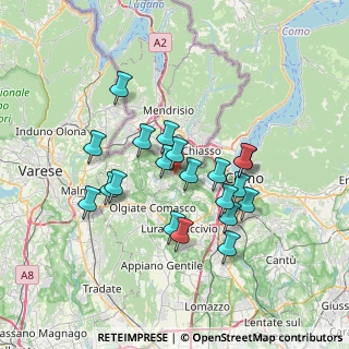 Mappa Via alla Rocca, 22041 Colverde CO, Italia (6.0795)