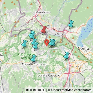 Mappa Via alla Rocca, 22041 Colverde CO, Italia (3.02091)
