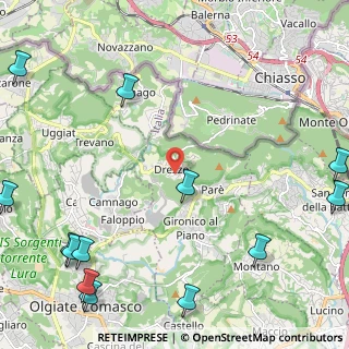 Mappa Via alla Rocca, 22041 Colverde CO, Italia (3.40462)