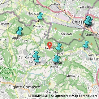 Mappa Via alla Rocca, 22041 Colverde CO, Italia (2.64929)