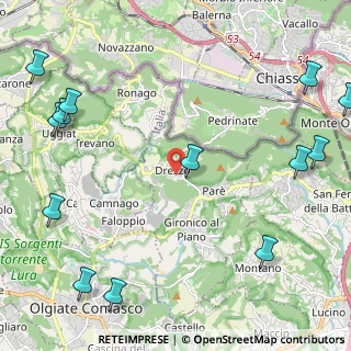 Mappa Via alla Rocca, 22041 Colverde CO, Italia (3.21)