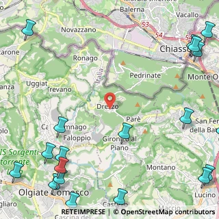 Mappa Via alla Rocca, 22041 Colverde CO, Italia (3.7915)