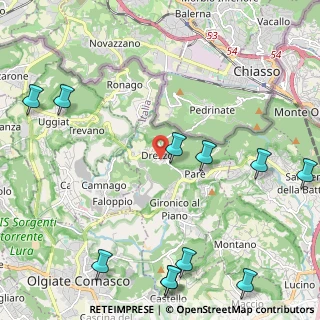 Mappa Via alla Rocca, 22041 Colverde CO, Italia (3.00364)