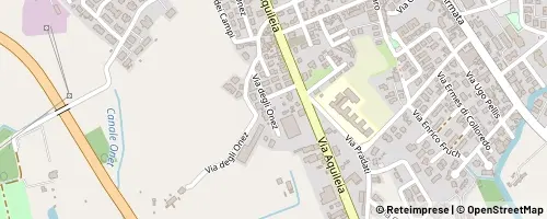Mappa Cervignano del Friuli