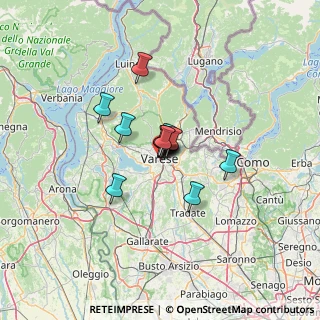 Mappa Via S. Michele Arcangelo, 21100 Varese VA, Italia (5.884)