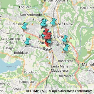 Mappa Via S. Michele Arcangelo, 21100 Varese VA, Italia (1.16647)