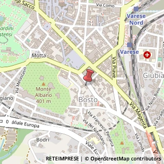 Mappa Via San Michele Arcangelo, 6, 21100 Varese, Varese (Lombardia)