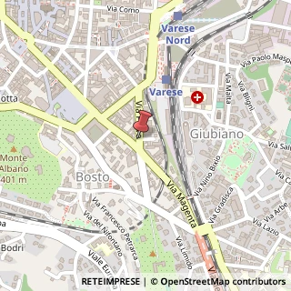 Mappa Via Piave,  23, 21100 Varese, Varese (Lombardia)