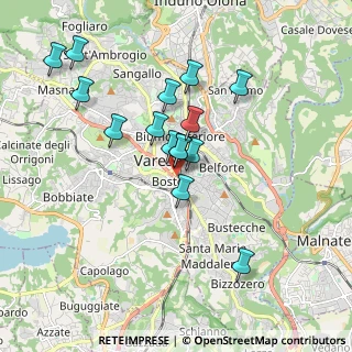 Mappa Via Magenta, 21100 Varese VA, Italia (1.62333)