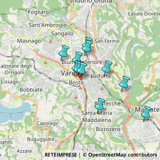 Mappa Via Magenta, 21100 Varese VA, Italia (1.39455)